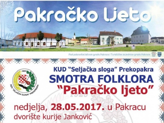 Smotra folklora plakat